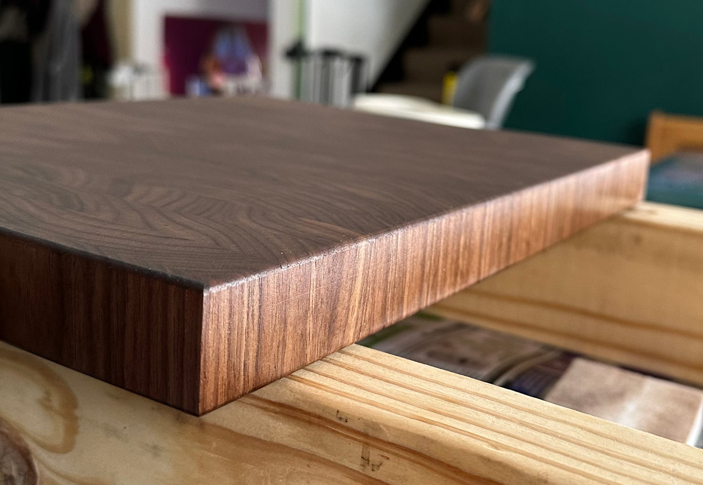 Solid Walnut Cutting Board