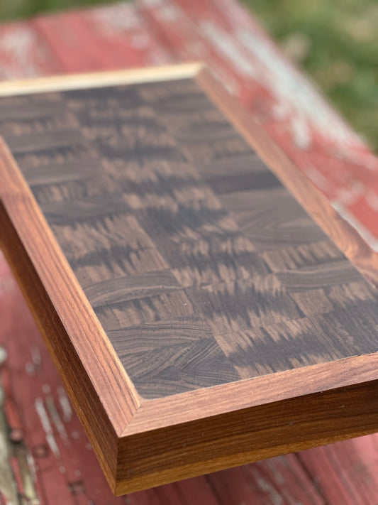 Walnut End Grain Cutting Board