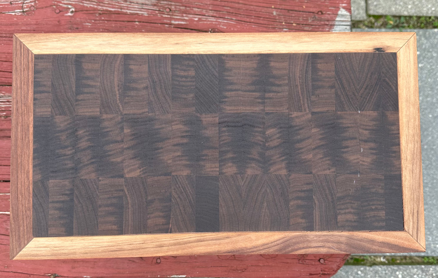 Walnut End Grain Cutting Board